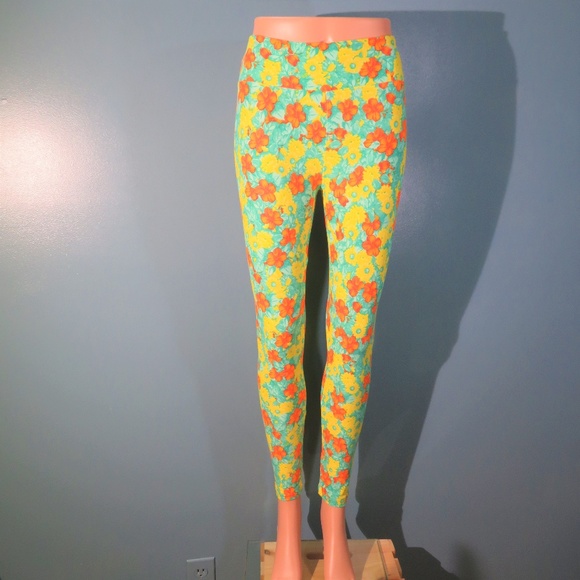LuLaRoe leggings in floral print - Picture 1 of 5